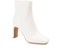 Sale Journee Collection Women's Sarla Heeled Booties