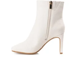 Sale Journee Collection Women's Sarla Heeled Booties