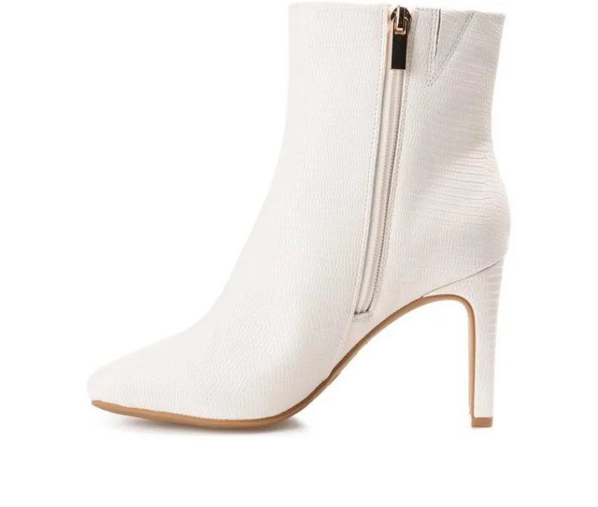 Sale Journee Collection Women's Sarla Heeled Booties