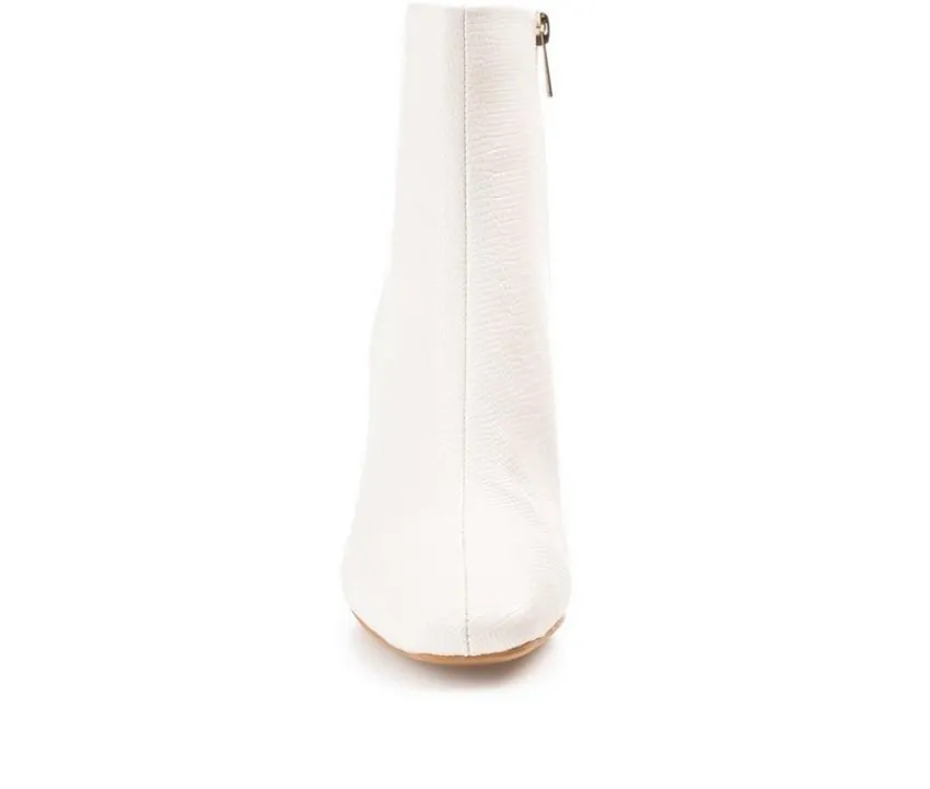 Sale Journee Collection Women's Sarla Heeled Booties