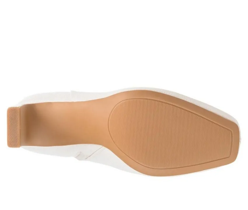 Sale Journee Collection Women's Sarla Heeled Booties
