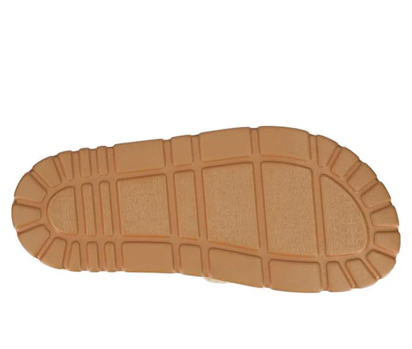 Sale Journee Collection Women's Starr Footbed Sandals