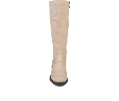 Sale Journee Collection Women's Meg Extra Wide Calf Knee High Boots