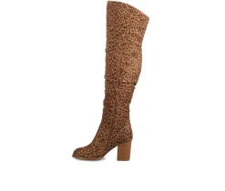 Outlet Journee Collection Women's Kaison Wide Calf Over-The-Knee Boots