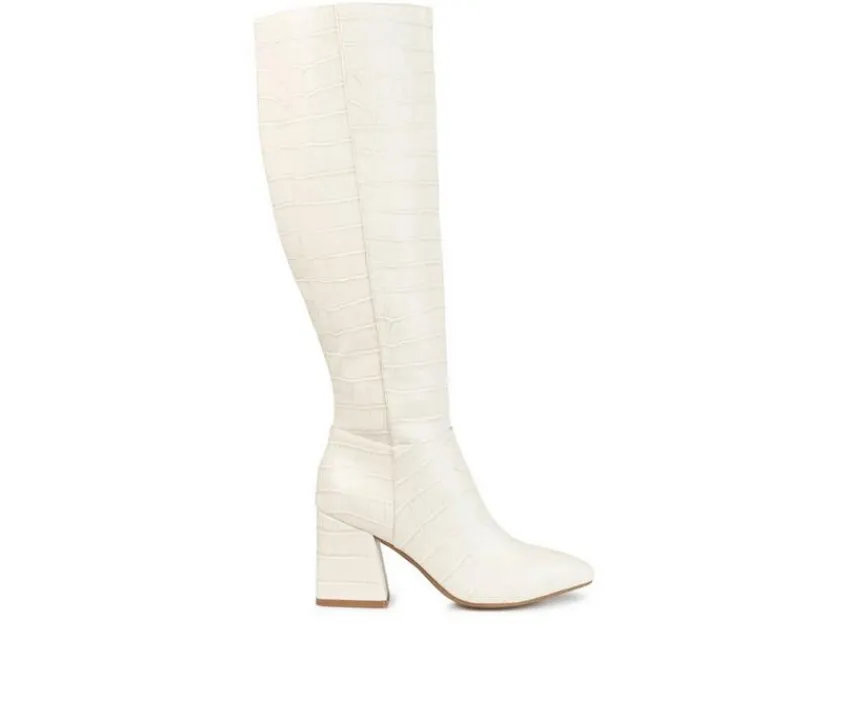 Clearance Journee Collection Women's Landree Wide Calf Knee High Boots
