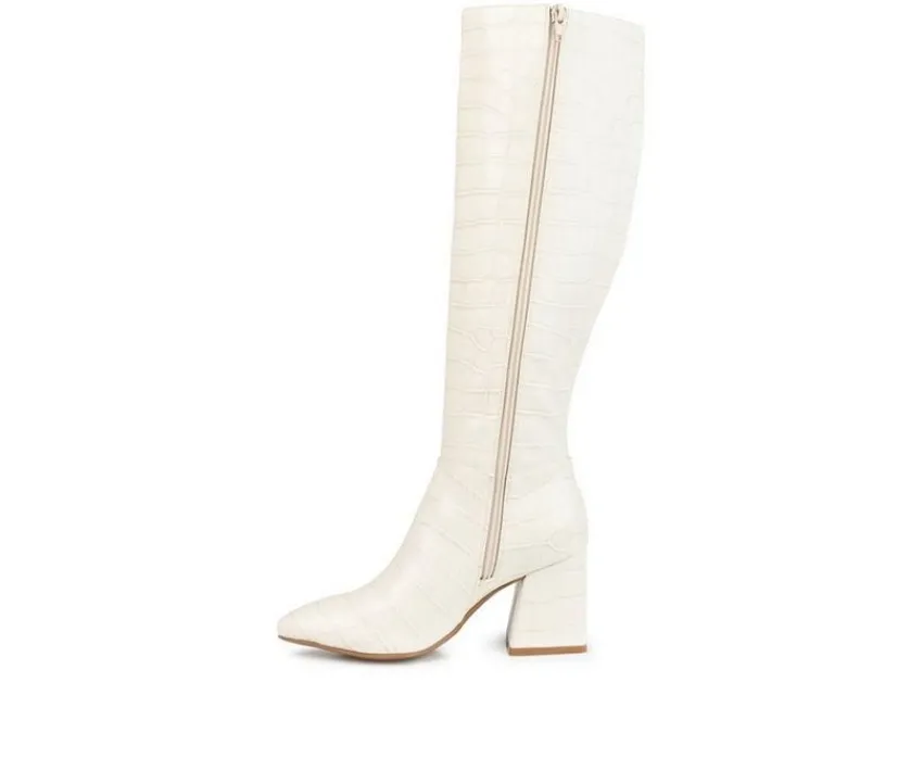 Clearance Journee Collection Women's Landree Wide Calf Knee High Boots