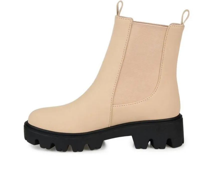 Online Journee Collection Women's Ivette Lugged Chelsea Boots