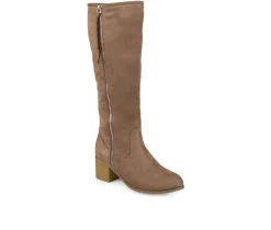 Outlet Journee Collection Women's Sanora Wide Calf Knee High Boots