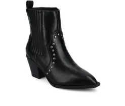 Sale Journee Collection Women's Braylee Booties