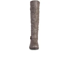 Outlet Journee Collection Women's Spokane Extra Wide Calf Knee High Boots