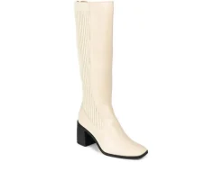 Sale Journee Collection Women's Winny Wide Calf Knee High Boots