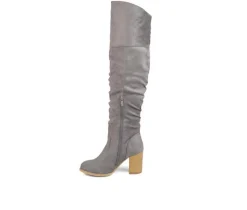 Best Journee Collection Women's Kaison Wide Calf Over-The-Knee Boots