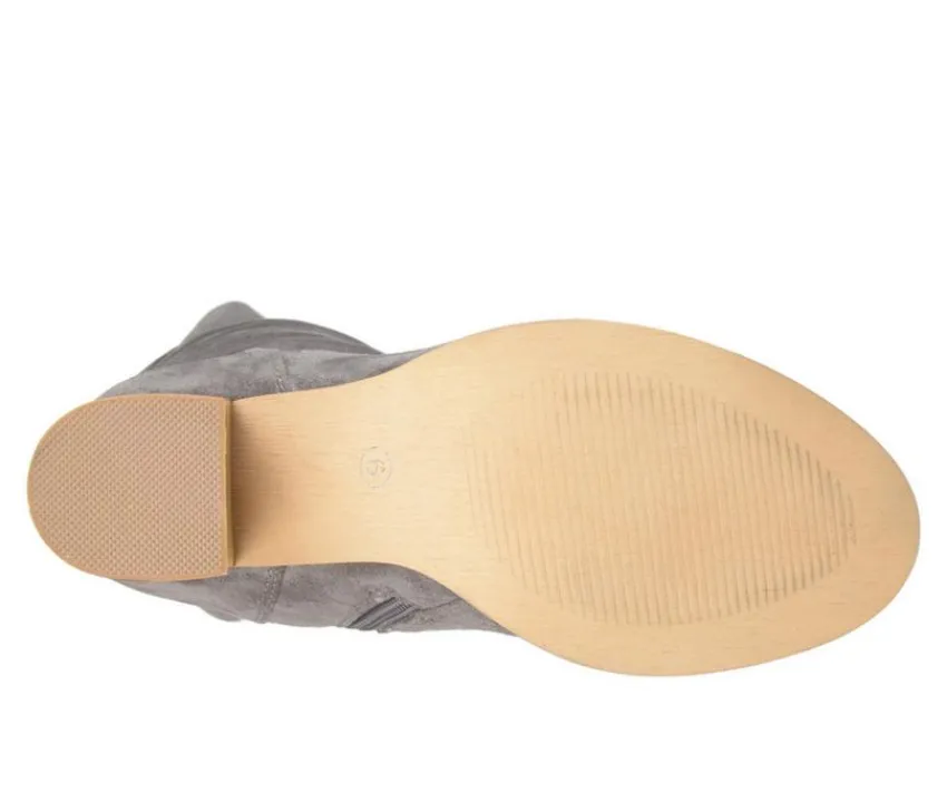 Best Journee Collection Women's Kaison Wide Calf Over-The-Knee Boots