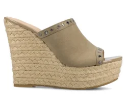 Sale Journee Collection Women's Yari Wedges