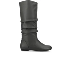 Outlet Journee Collection Women's Jayne Extra Wide Calf Knee High Boots