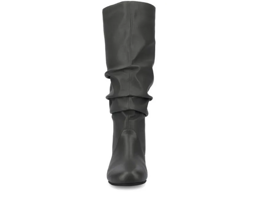 Outlet Journee Collection Women's Jayne Extra Wide Calf Knee High Boots