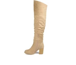 Outlet Journee Collection Women's Kaison Extra Wide Calf Over-The-Knee Boots