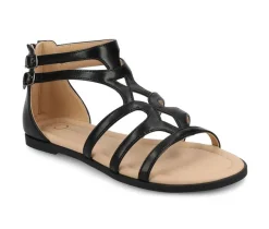 Best Journee Collection Women's Genneva Flat Sandals