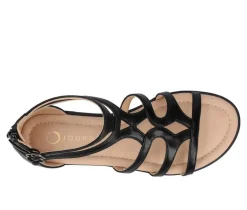 Best Journee Collection Women's Genneva Flat Sandals