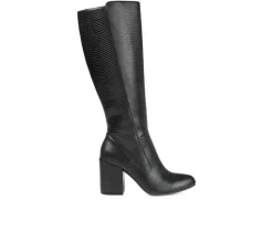 Sale Journee Collection Women's Tavia Wide Calf Knee High Boots