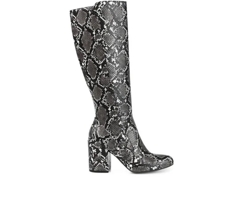 Outlet Journee Collection Women's Tavia Wide Calf Knee High Boots