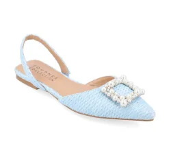 Sale Journee Collection Women's Hannae Slingback Mules