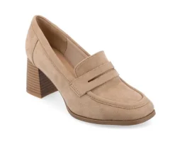 Best Journee Collection Women's Malleah Block Heel Loafers