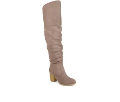 Outlet Journee Collection Women's Kaison Wide Calf Over-The-Knee Boots