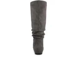 Clearance Journee Collection Women's Jayne Extra Wide Calf Knee High Boots