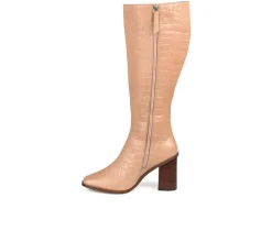 Hot Journee Signature Women's Tamori Knee High Heeled Boots