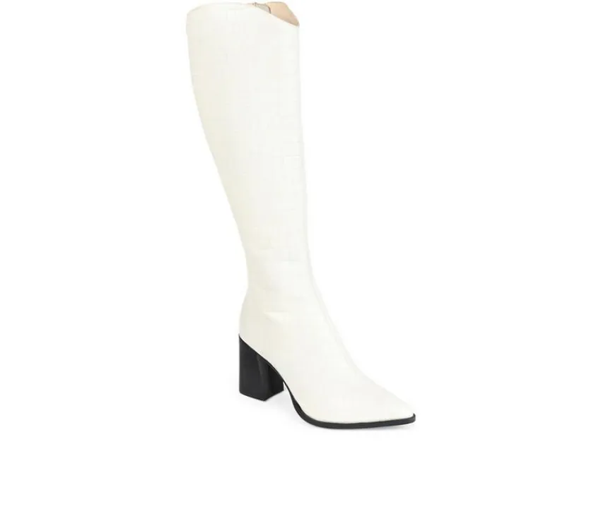 Hot Journee Signature Women's Laila-XWC Knee High Heeled Boots