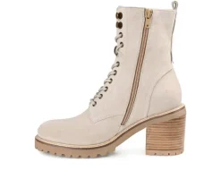 Hot Journee Signature Women's Malle Heeled Lace Up Boots