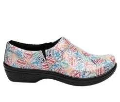 Outlet KLOGS Footwear Women's Mission Print Slip Resistant Shoes