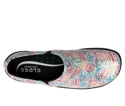 Outlet KLOGS Footwear Women's Mission Print Slip Resistant Shoes