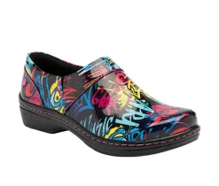 Outlet KLOGS Footwear Women's Mission Print Slip Resistant Shoes