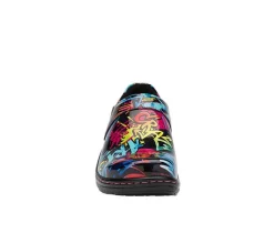 Outlet KLOGS Footwear Women's Mission Print Slip Resistant Shoes