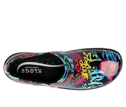 Outlet KLOGS Footwear Women's Mission Print Slip Resistant Shoes