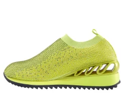 Sale Lady Couture Women's Bella Slip On Wedge Sneakers