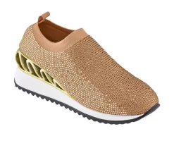 Hot Lady Couture Women's Bella Slip On Wedge Sneakers