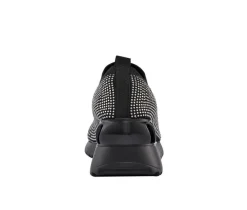 Best Lady Couture Women's Bella Slip On Wedge Sneakers