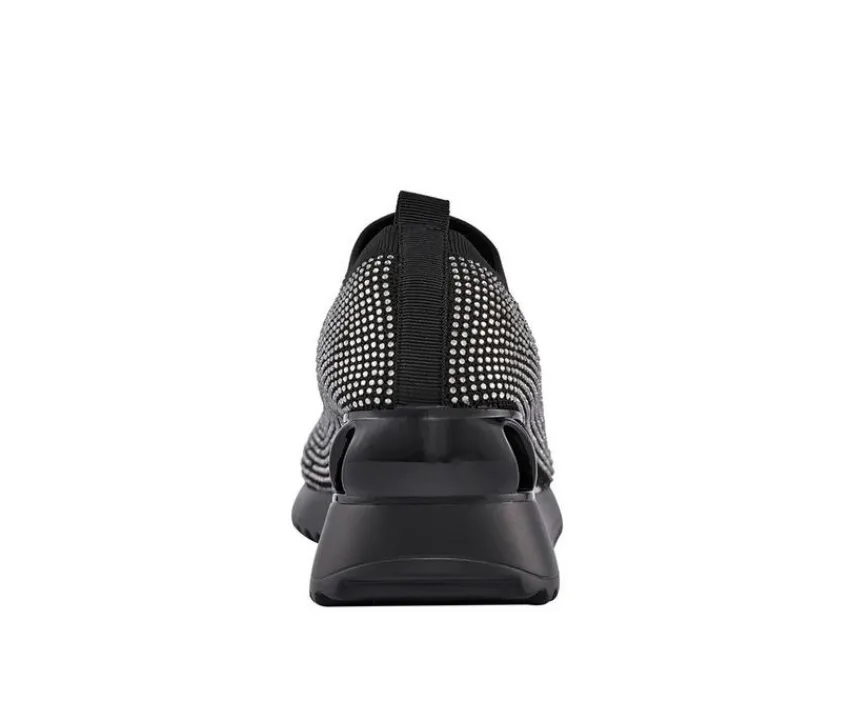 Best Lady Couture Women's Bella Slip On Wedge Sneakers