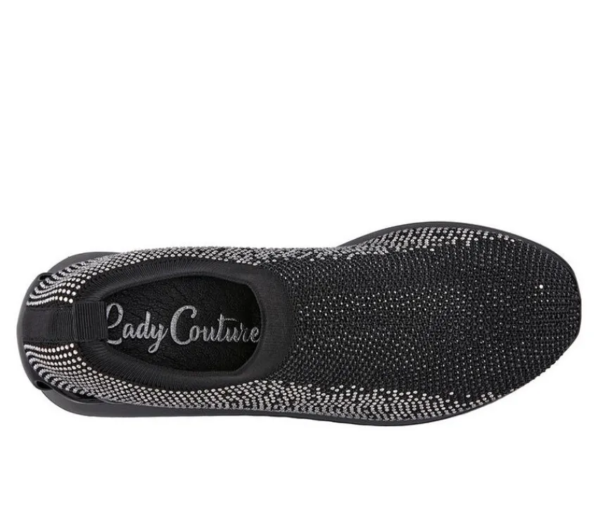 Best Lady Couture Women's Bella Slip On Wedge Sneakers