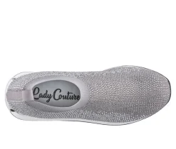 New Lady Couture Women's Bella Slip On Wedge Sneakers