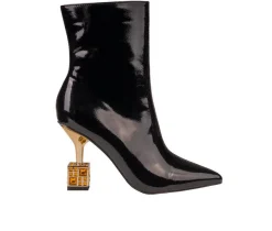 Sale Lady Couture Women's Crown Heeled Booties