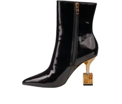 Sale Lady Couture Women's Crown Heeled Booties