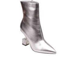 Lady Couture Women's Crown Heeled Booties