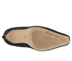 Hot Lady Couture Women's Diamond Knee High Stiletto Boots