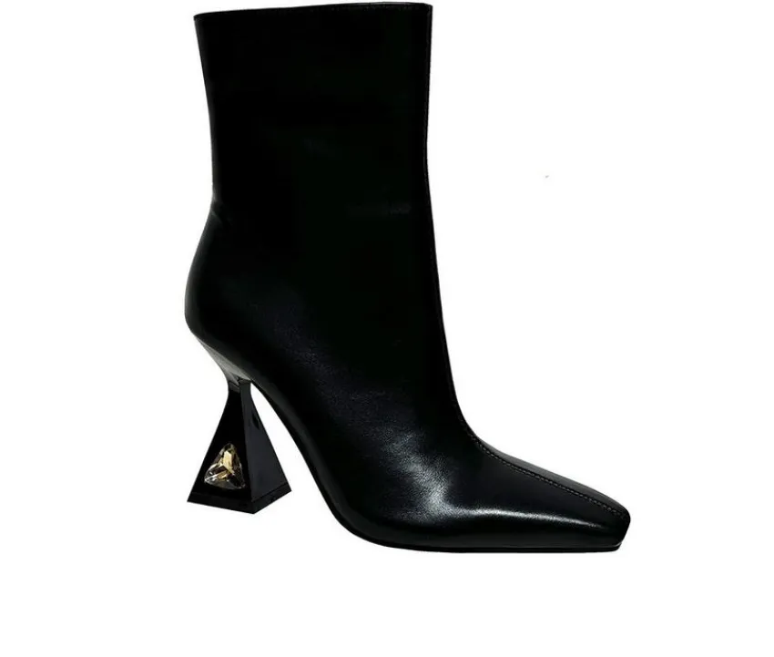 Best Lady Couture Women's Molly Heeled Booties