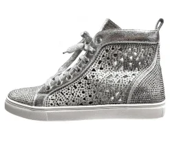 Lady Couture Women's New York High Top Fashion Sneakers