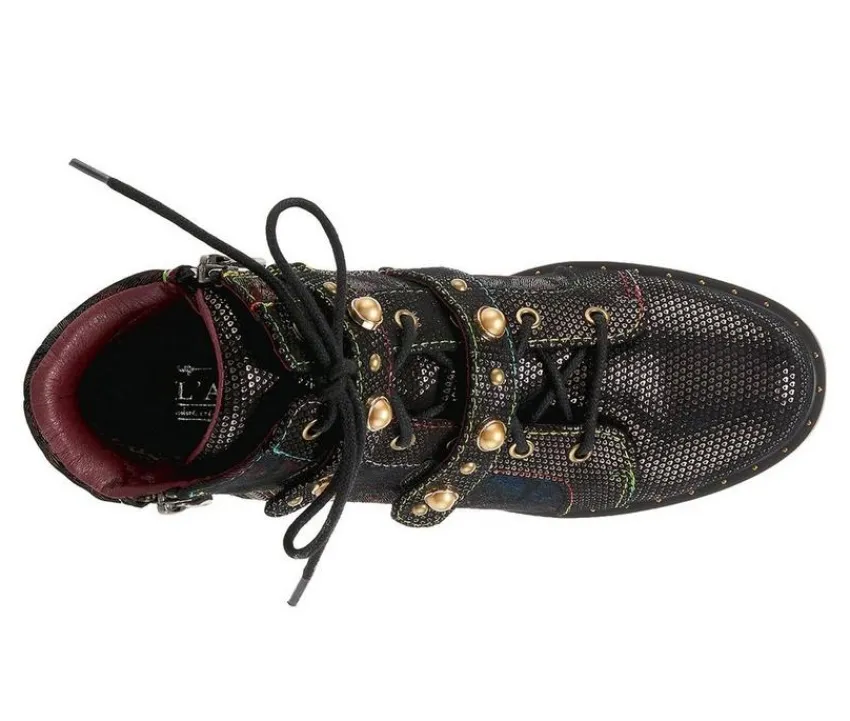 Hot L'Artiste Women's Chrissy Combat Booties